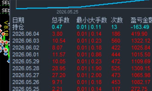 实盘收益截图